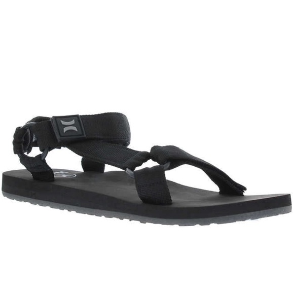 Hurley Men's River Strap Sandals, Black - Picture 5 of 6